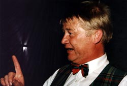 Körner auf der Bühne